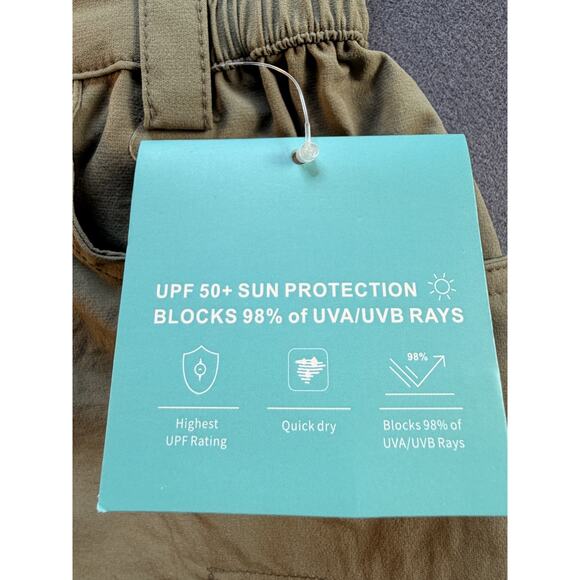 Willit Hiking/Golf Shorts Green Womens LG NWT - Picture 8 of 9